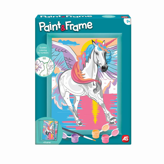 Picteaza si inrameaza unicornul magic, AS