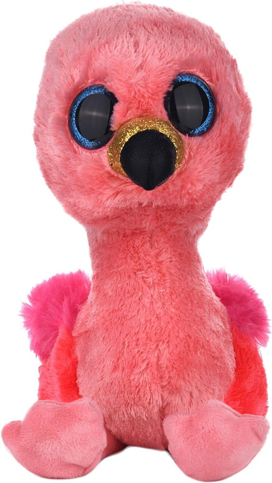 Plus TY 24 cm boos flamingo roz