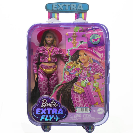 Barbie extra fly papusa Barbie bruneta in safari