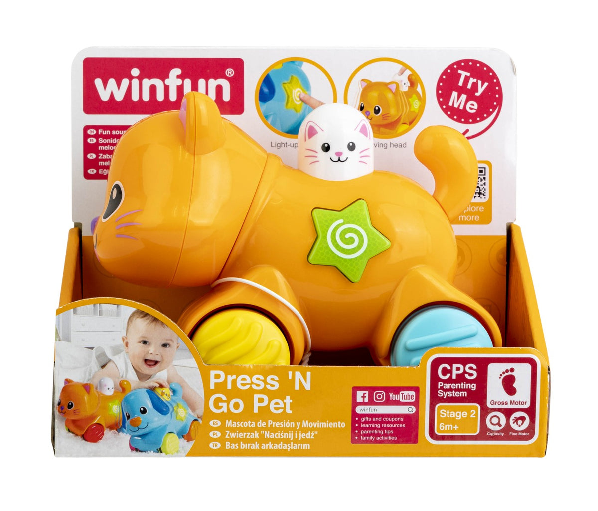 Winfun pisicuta interactiva, WINFUN