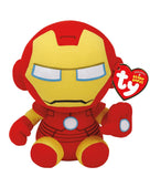 Plus ty 15cm beanie babies marvel iron man , TY