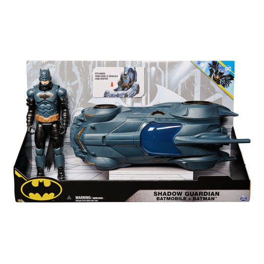 Batman shadow guardian set vehicul Batmobile si figurina Batman 30 cm
