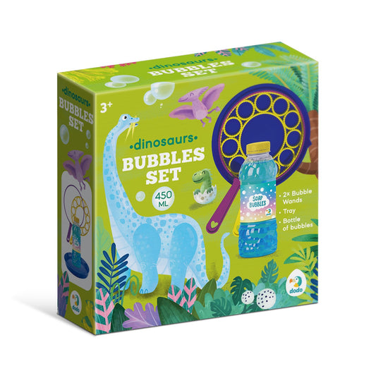 Dinozauri set de baloane de sapun 450 ml