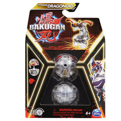Bakugan pachet de baza titanium Dragonoid alb