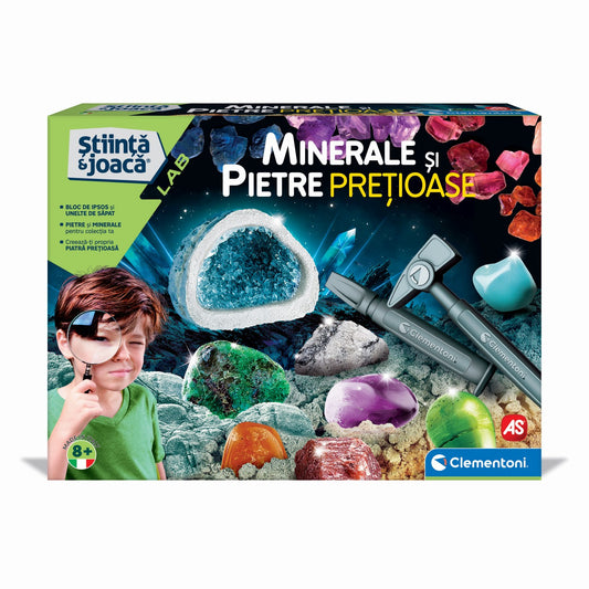 Stiinta si joaca minerale si pietre pretioase , AS