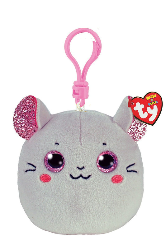 Plus breloc TY 8.5 cm squishy beanies soricel catnip