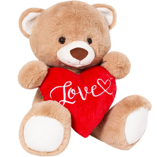 Plus ursulet valentin 30 cm