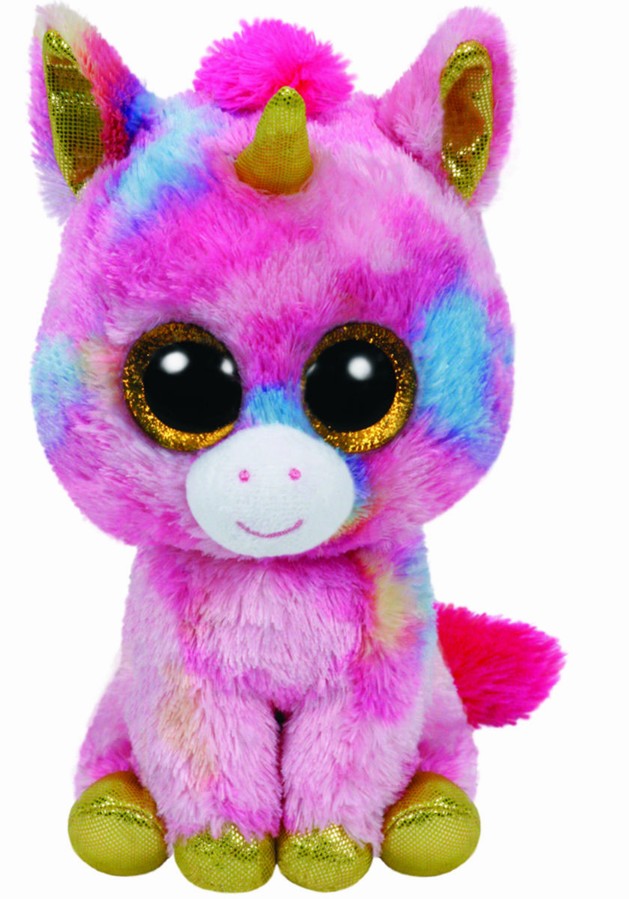 Plus ty 24cm boos fantasia unicorn multicolor, TY