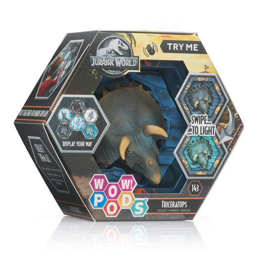 Wow! pods - dino triceratrops si cu efecte sonore, WOW! STUFF