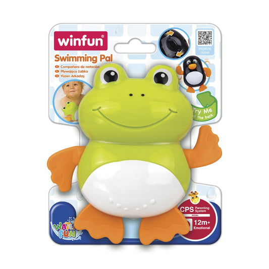Winfun jucarie de baie broscuta inotatoare
