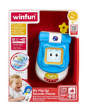 Winfun telefon cu clapeta cu sunete, WINFUN