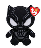 Plus ty 15cm beanie babies soft marvel black panther, TY