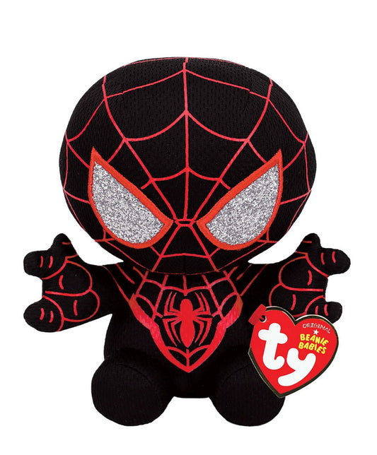 Plus ty 15cm beanie babies miles morales spiderman, TY