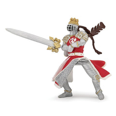 Papo figurina rege dragon cu sabie, Papo
