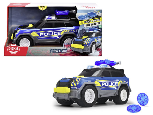 Dickie masina de politie suv cu sunete si lumini 30 cm