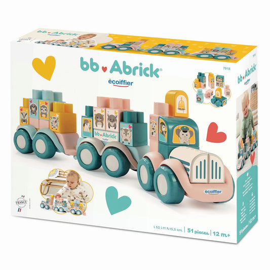Ecoiffier tren cu animale