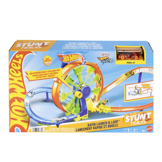 Hot wheel stunt tracks cursa lansare rapida in bucla
