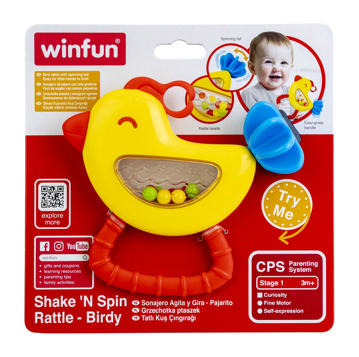 Winfun zornaitoare pasare, WINFUN