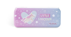 Martinelia little unicorn trusa de machiaj in cutie de metal cu 3 compartimente