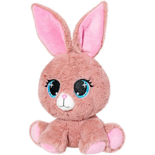 Plus iepuras mila roz 25  cm