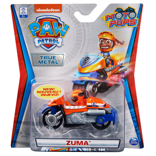 Patrula catelusilor motocicleta metalica zuma, Spin Master