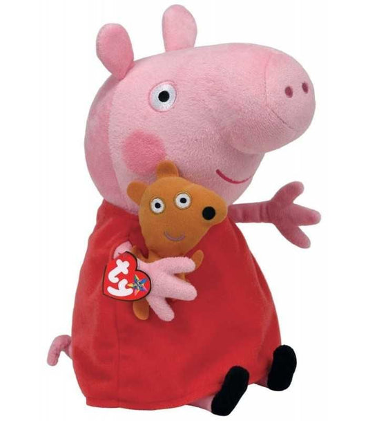 Plus ty 28cm beanie babies peppa pig peppa, TY