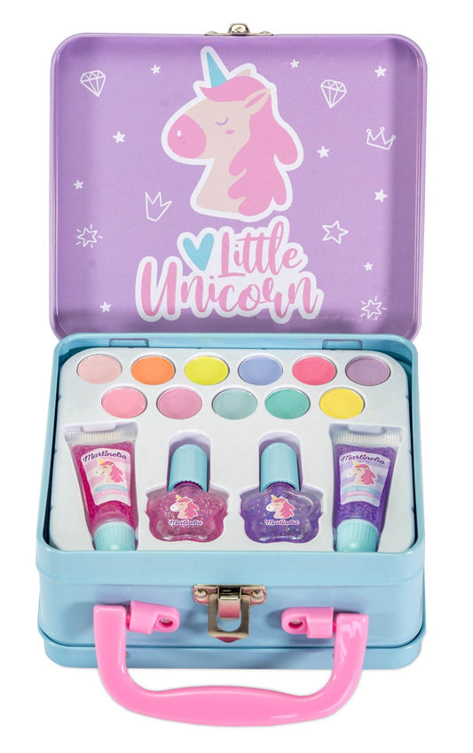 Martinelia little unicorn set de infrumusetare in cutie metalica