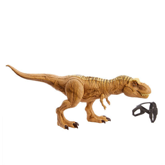 Jurassic world dino trackers hunt 'n chomp dinozaur tyrannosaurus rex , Mattel