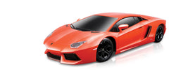Maisto masinuta cu sunete si lumini LAMBORGHINI AVENTADOR COUPE scara 1 la 24