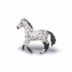Papo figurina iapa appaloosa neagra, Papo
