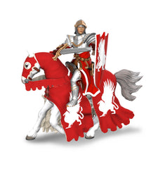 Papo figurina cal cavalerului medieval grifon, Papo