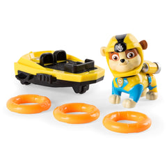 Set figurine deluxe paw patrol rubble, Spin Master