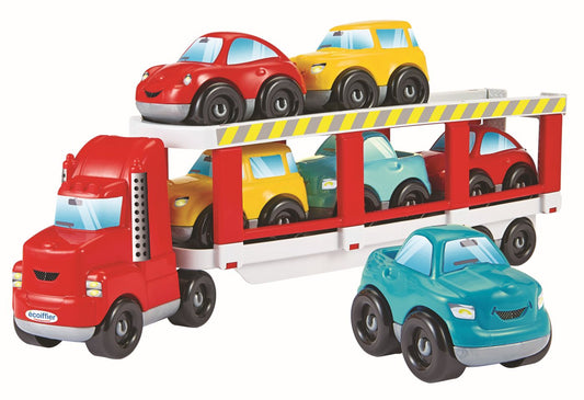 Ecoiffier abrick transportator auto platforma