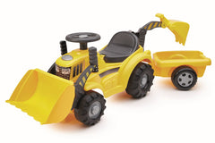 Ecoiffier excavator cu remorca
