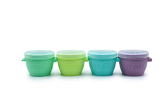 Set 4 recipiente silicon,  4*177 ml, Melii