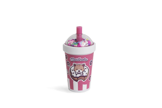 Martinelia yummy balsam de buze in forma de pahar cu pai