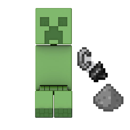 Minecraft craft a block figurina creeper 8 cm