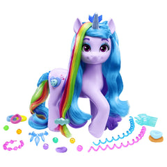 My little pony izzy moonbow si coafurile curcubeu, Hasbro