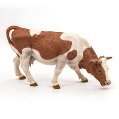 Papo figurina vaca simmental pascand, Papo