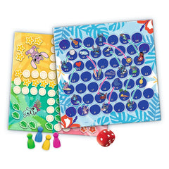 Joc Disney Stitch 2 in 1 ludo si serpisori scari