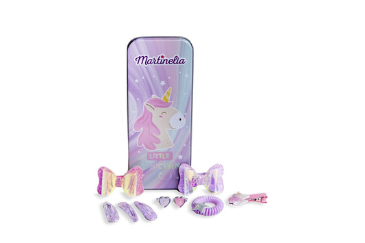 Martinelia little unicorn penar cu accesorii pentru par