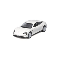 Maisto masinuta metalica SPEED ICONS PORSCHE TAYCAN TURBO S alb scara 1 la 64