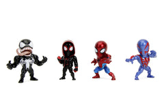 Jada marvel spider man set 4 figurine metalice 6.5cm, Simba