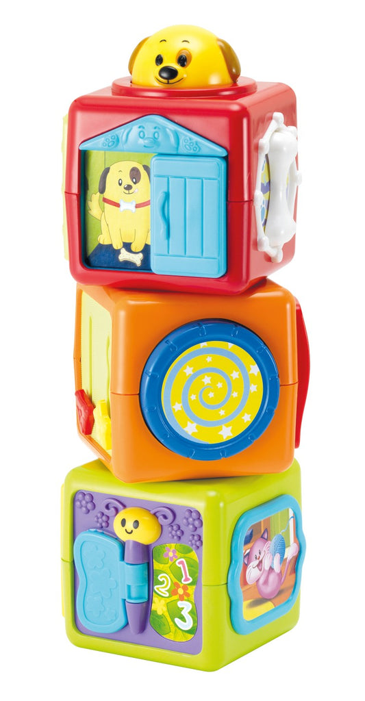 Winfun set 3 cuburi cu activitati, WINFUN