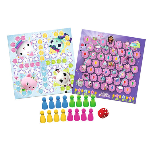 Joc dream works Gabbys house 2 in 1 ludo si serpisori scari