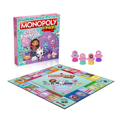 Monopoly joc monopoly junior gabbys dollhouse, Trefl