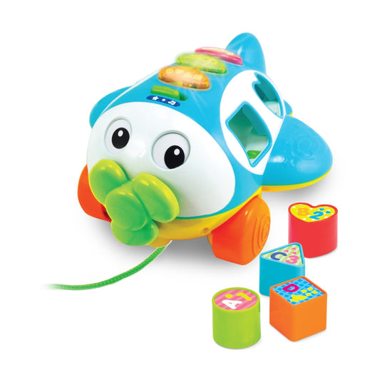Winfun jucarie de tras avion cu activitati