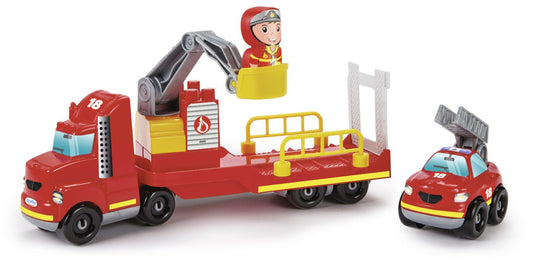Ecoiffier abrick camion de pompieri