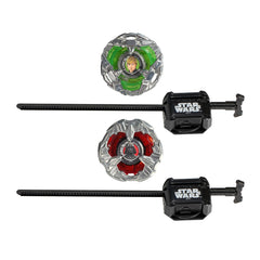 Beyblade x star wars pachet duo luke skywalker 4-80b si darth vader 4-60p, Hasbro