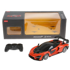 Masina cu telecomanda Mclaren senna portocaliu cu scara 1 la 18